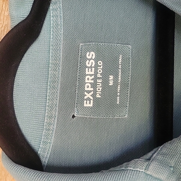 Express Men Pique Polo Size Medium - Picture 3 of 6